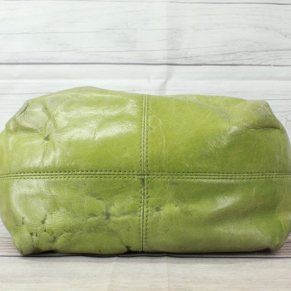 HOBO The Original Women's Avocado Green Leather Shoulder Crossbody Bag - Picture 11 of 11
